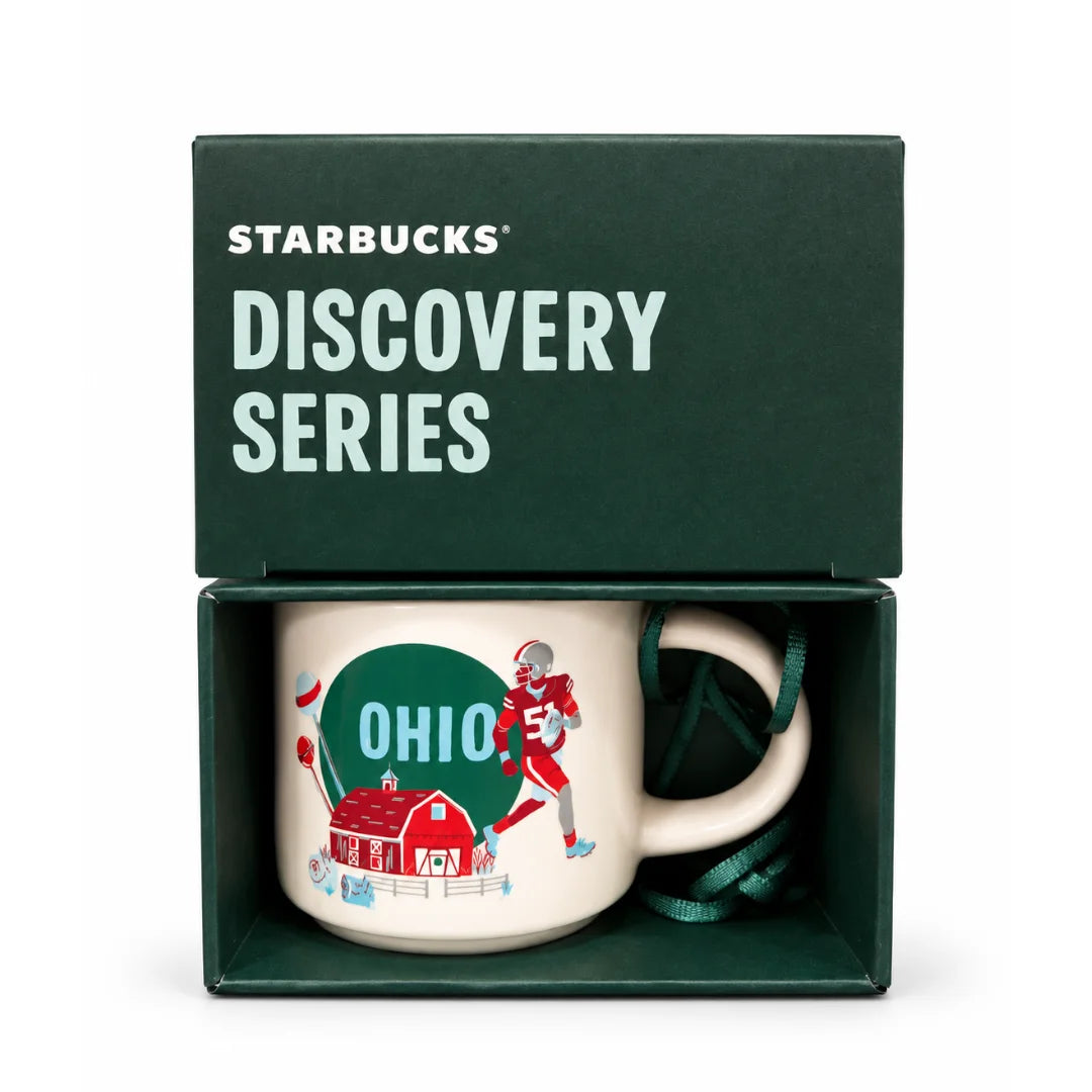Starbucks Discovery Series Ohio Mini Mug Ornament