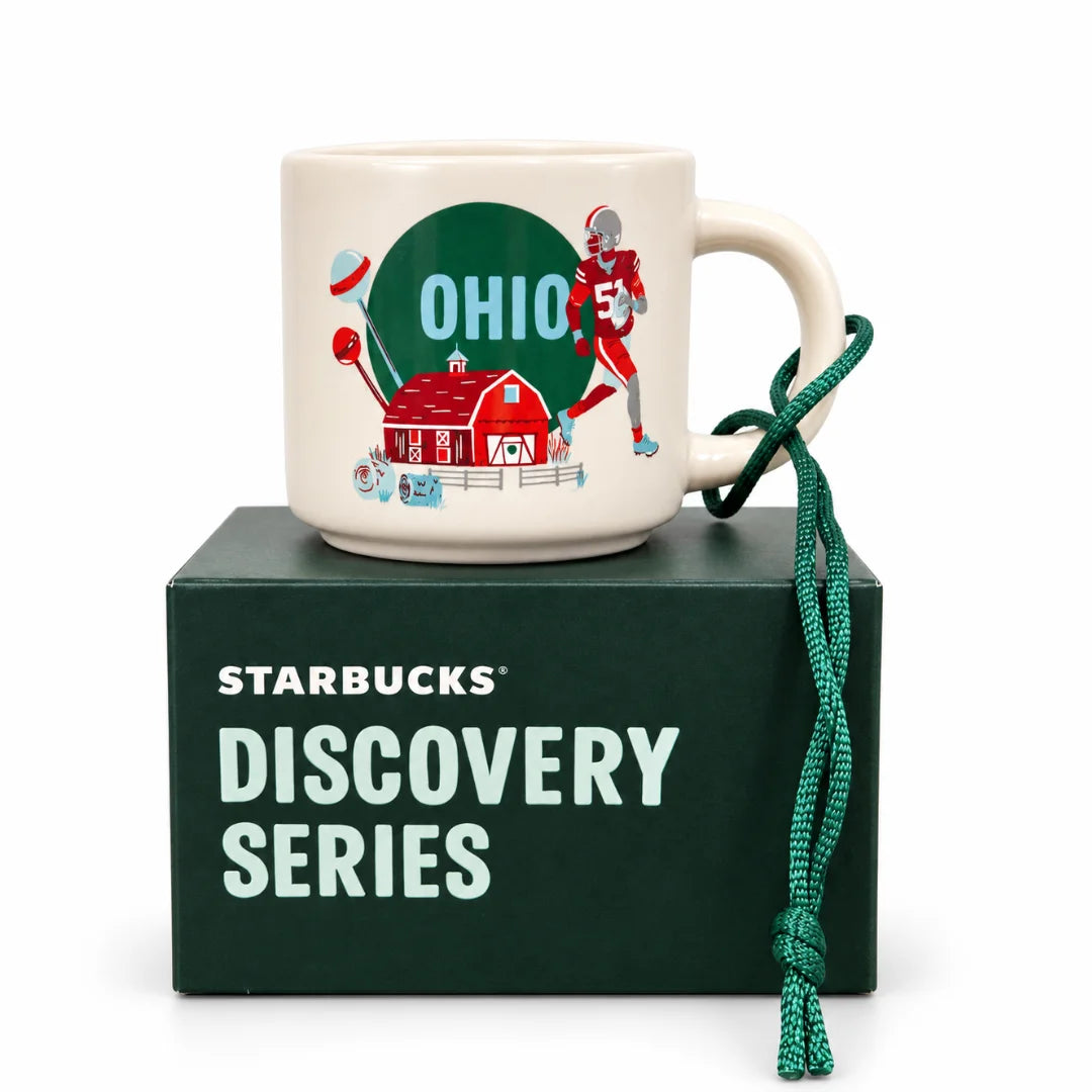 Starbucks Discovery Series Ohio Mini Mug Ornament