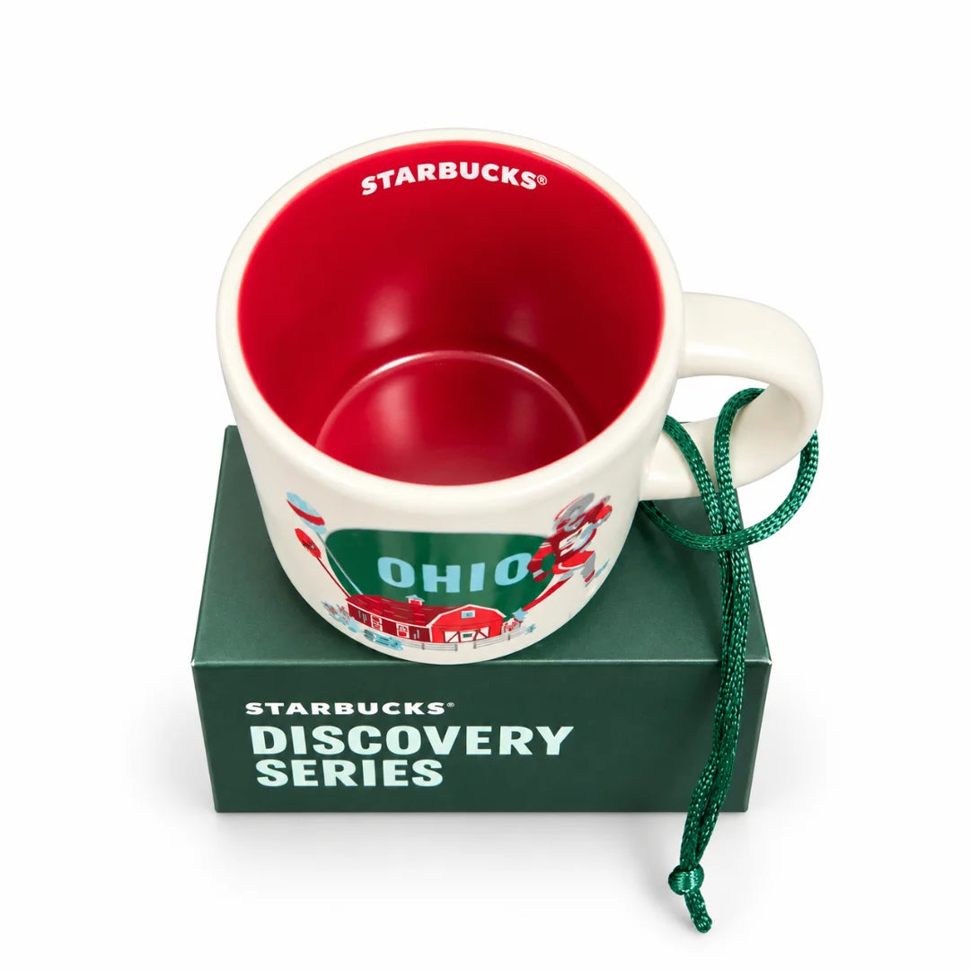 Starbucks Discovery Series Ohio Mini Mug Ornament
