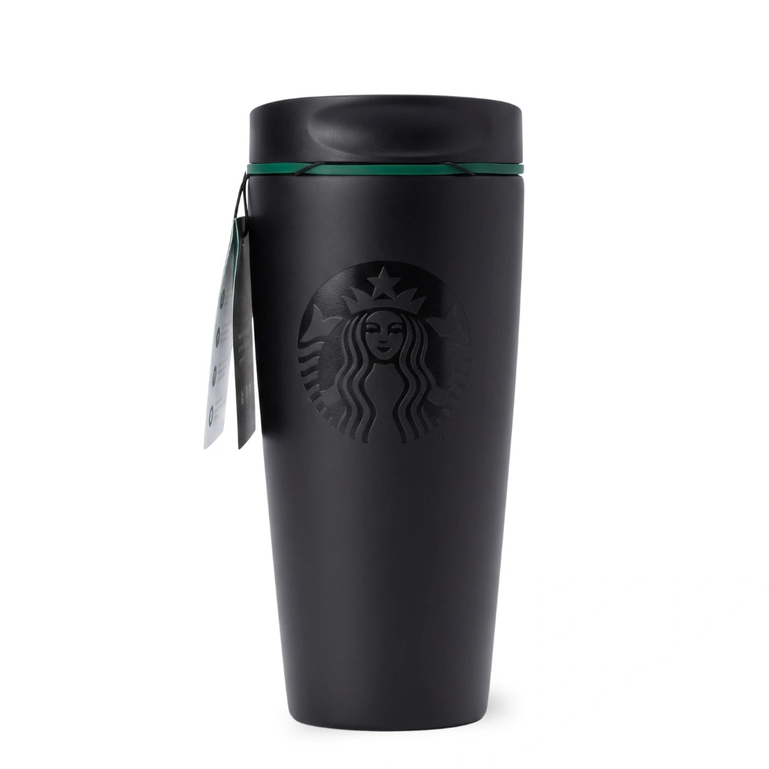 Starbucks × Owala SmoothSip Black Travel Tumbler – 20 fl oz Insulated Coffee Cup