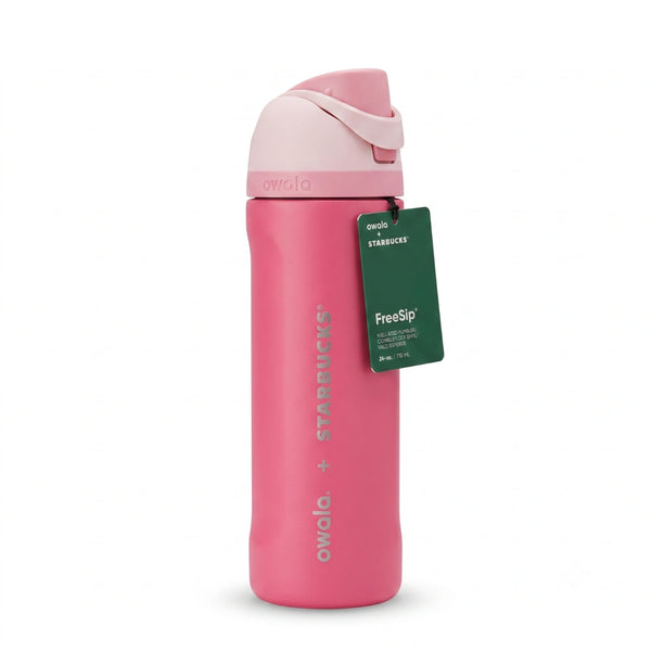 限定品 Starbucks Owala FreeSip 710ml ピンク Starbucks x Owala FreeSip Pink Insulated Water Bottle – 24 fl oz