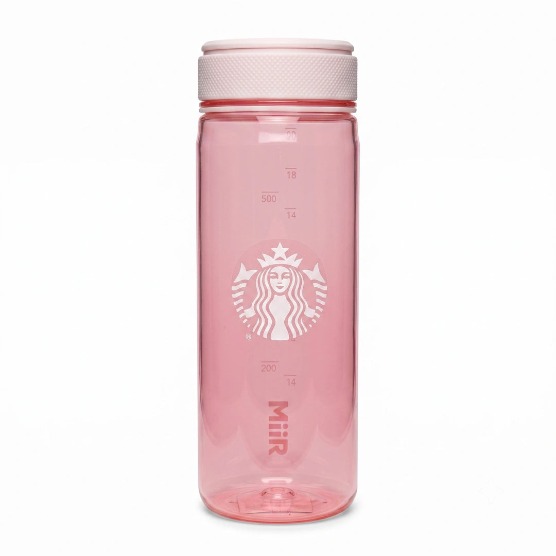 Starbucks x MiiR Stawberry Pink Reusable Water Bottle – 20 fl oz (591ml) BPA-Free Drink Bottle