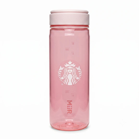 Starbucks x MiiR Stawberry Pink Reusable Water Bottle – 20 fl oz (591ml) BPA-Free Drink Bottle