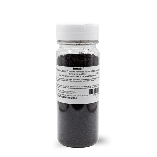 Starbucks Chocolate Cookie Crumbles - 5 OZ Topping FRESH