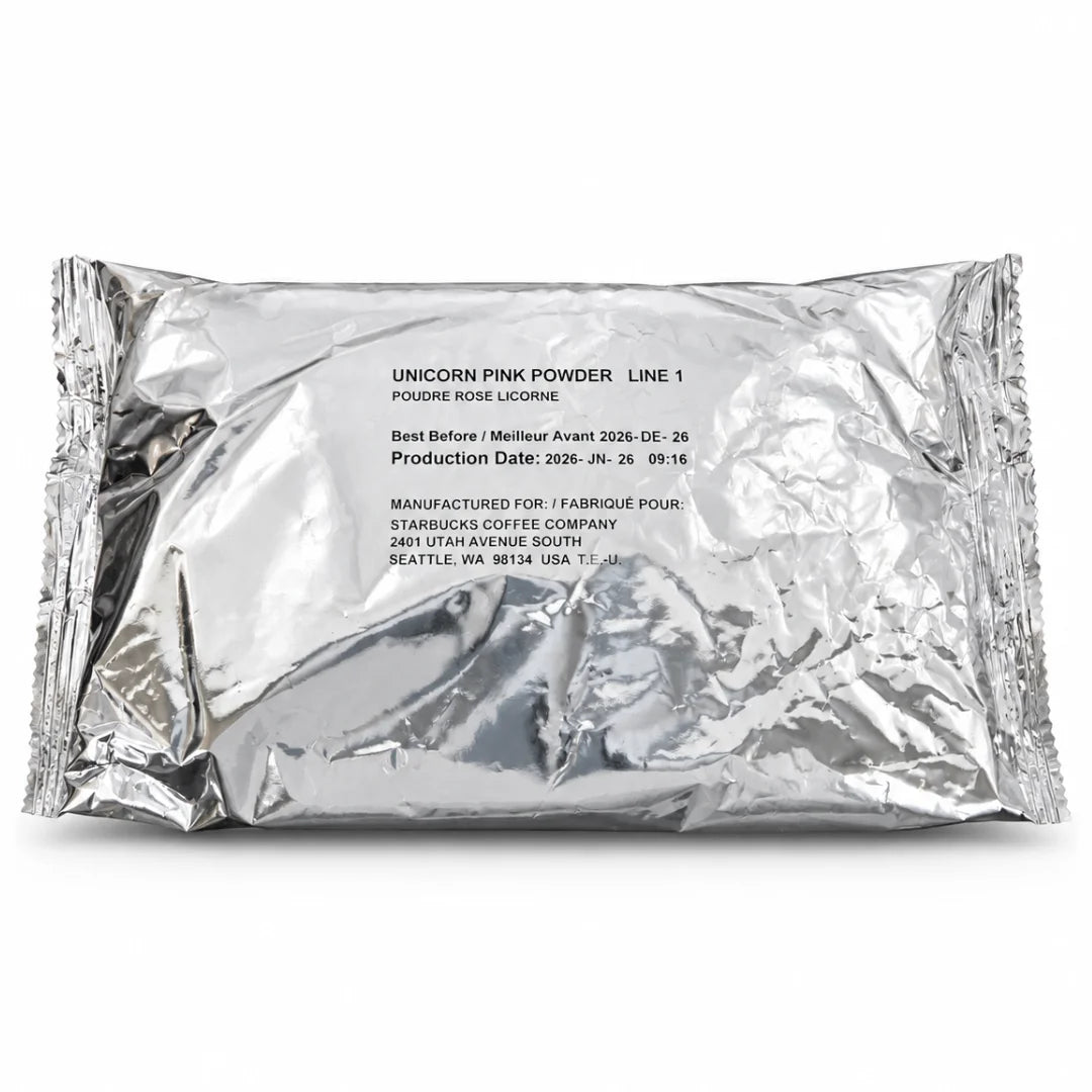 Starbucks Unicorn Pink Powder Beverage Powder Mix – 1 lb (16 oz)
