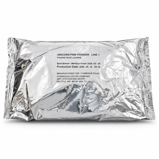 Starbucks Unicorn Pink Powder Beverage Powder Mix – 1 lb (16 oz)