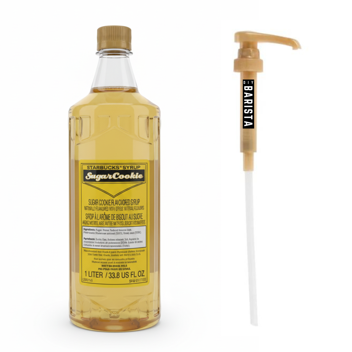 Starbucks Sugar Cookie Flavoured Syrup 1 Liter APRIL 2026 – Diy Barista