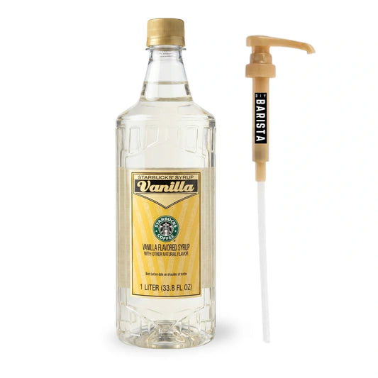 Starbucks Vanilla Syrup FRESH