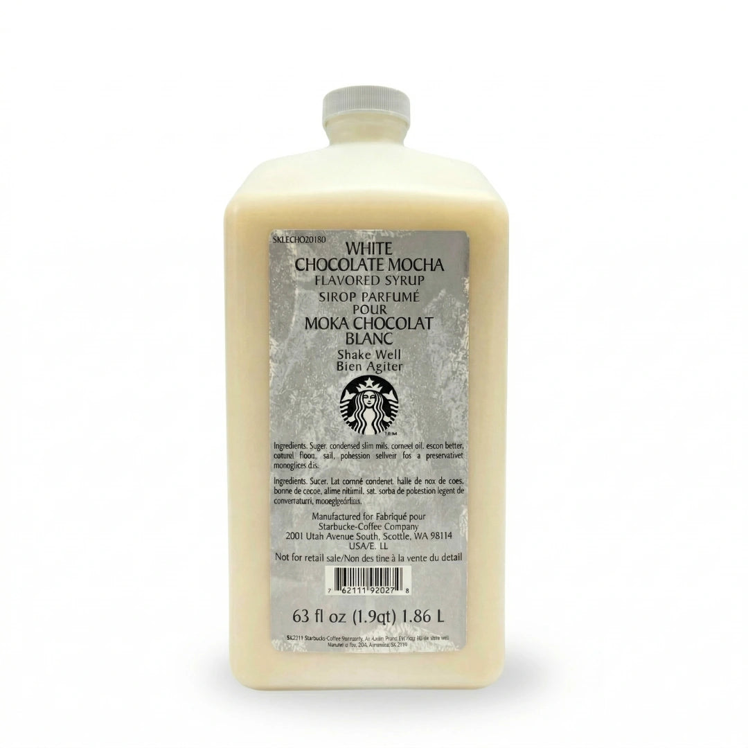 Starbucks White Chocolate Mocha Sauce FRESH
